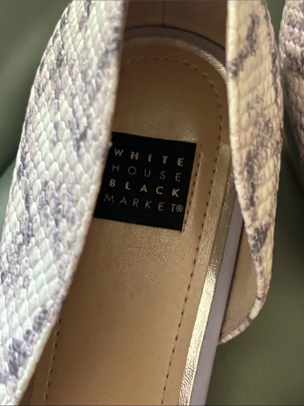 White House Black Market Flats